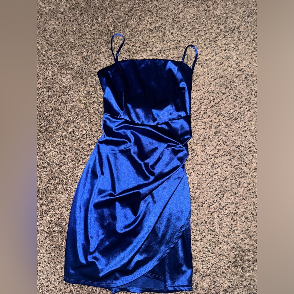 Blue formal dress